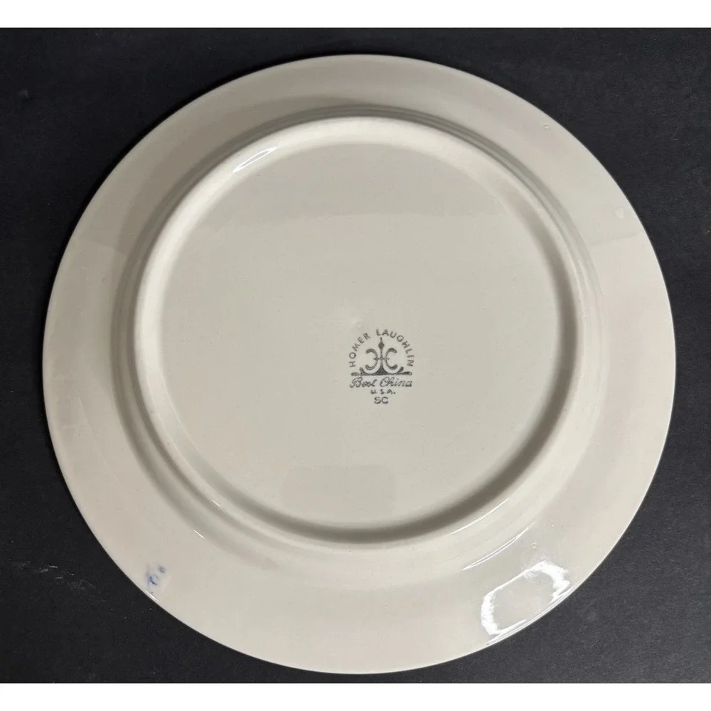 Homer Laughlin King Neptune Plate 9